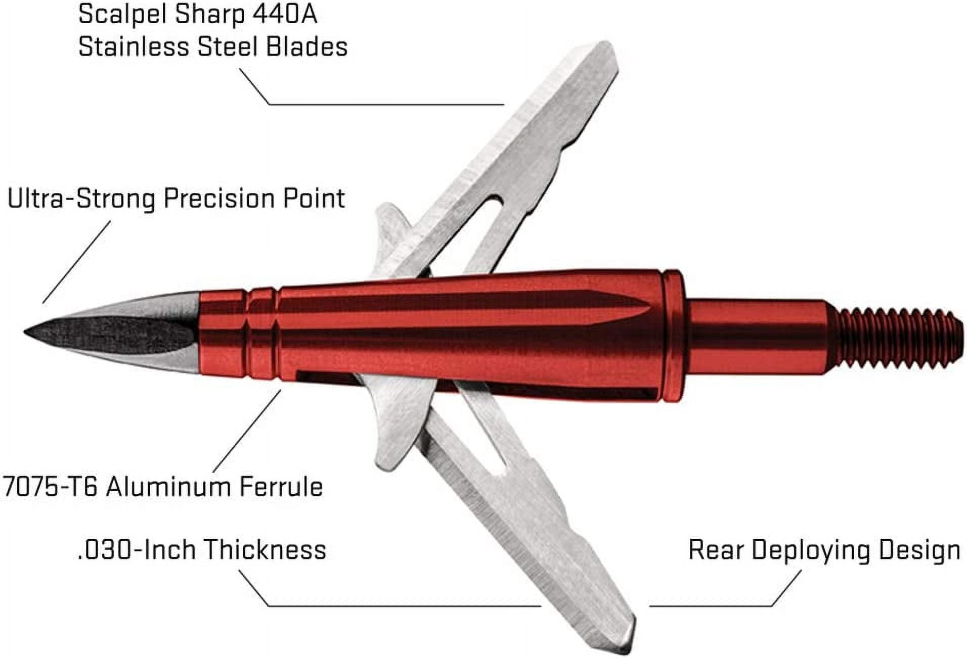 TenPoint EVO-X CenterPunch Mechanical Crossbow Broadheads 100 Grain 3pk
