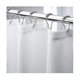 thumbnail image 1 of 180*210cm Extra Long Waffle Shower Curtain, Heavy Duty Fabric Shower Curtains with Waffle Weave Hotel Quality Bathroom Shower Curtains, 1 of 5
