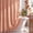 Orange-Ruffled Gingham, variant on Ruffled Gingham Shower Curtain Dusty Blue