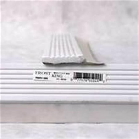 

Frost King White Vinyl Seal For Garage Doors 7 ft. L X 3 in.