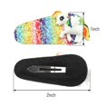 thumbnail image 2 of 8 piezas Pince Cheveux Licorne Avec Paillette Snap Clips Arc En Ciel Barrettes Cheveux Dcoration Pour Enfants Fille Cadeau Fte Anniversaire, 2 of 5