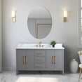 thumbnail image 4 of Vanity Art 60” Single Sink Bathroom Vanity Cabinet with Engineered Marble Countertop, 4 of 9