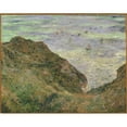 thumbnail image 2 of Claude Monet 14x12 Gold Ornate Wood Frame and Double Matted Museum Art Print Titled - View Over the Sea (1882), 2 of 4