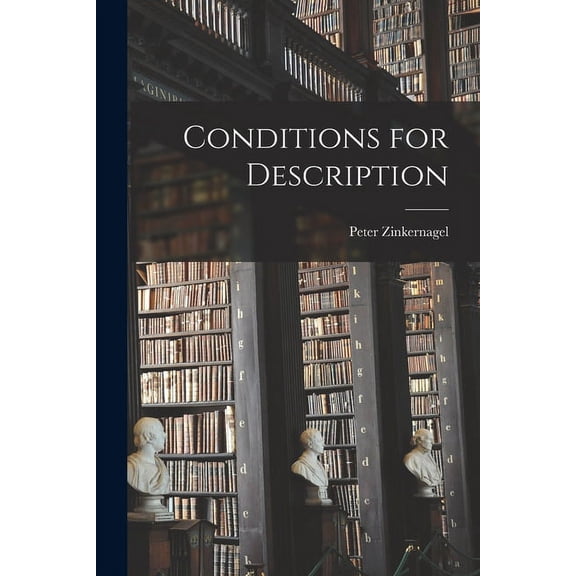 Conditions for Description, (Paperback)