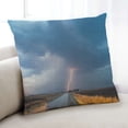 thumbnail image 1 of Ahgly Company Coussin d'Intérieur Earth Lightning, 18 Pouces par 18 Pouces, 1 of 6
