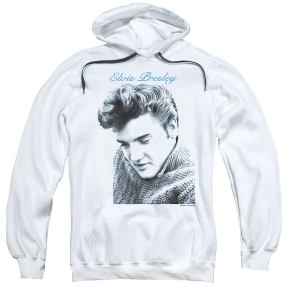 Elvis Presley - Script Sweater - Pull-Over Hoodie - Small