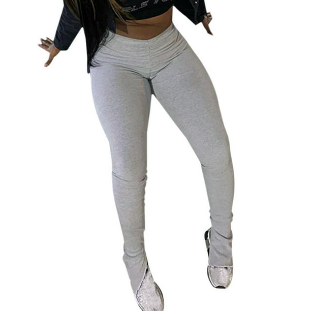 stacked up sweatpants