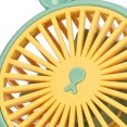 thumbnail image 3 of Ventilador de mano con forma de oso, Mini ventilador portátil recargable por USB con mango ergonómico, para viaje a casa, 3 of 8