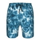 thumbnail image 2 of Fotbe Blue Tie Dye Trajes de Baño Estampados para Hombre, Shorts de Verano de Secado Rápido, Ropa de Playa, Bañadores-X-Large, 2 of 5