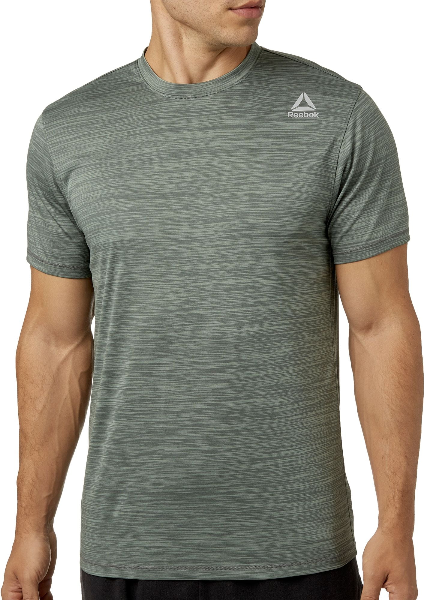 reebok men's spacedye performance shorts