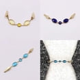 thumbnail image 5 of 3 clips de cadena para suéter con diamantes de imitación para atar bufanda, clip para camisa, capa, ropa, broches de cristal para mujeres y niñas, 5 of 5