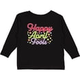 thumbnail image 3 of Inktastic Happy April Fools with Colorful Dots Boys or Girls Long Sleeve Toddler T-Shirt, 3 of 5