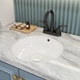 thumbnail image 3 of Bothwa Home 13-inch Avalon Two Handle Bathroom Sink Faucet in Matte Black Finish, 3 of 8