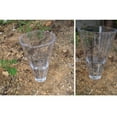 thumbnail image 2 of tazas medidoras cónicas ranuradas para lluvia, transparentes, para jardín, 2 of 6