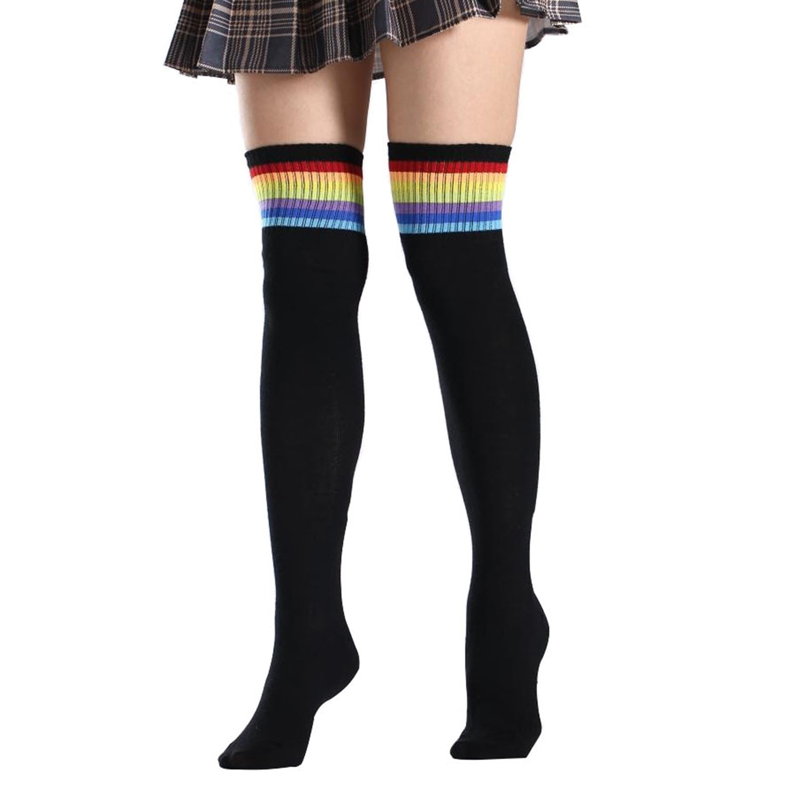 Follure Womens Thigh High Socks Knee 