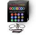 thumbnail image 3 of Flashtech RGB Multi Color Changing LED Halo kit for 11-15 Ford F-250 Super Duty Fog Lights, 3 of 10