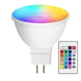 thumbnail image 2 of Skksst RGB LED Light Bulb Remote Control RGBW Color Changing Lamp Dimmable Light Bulb, MR16, 2 of 6