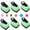 0.6 inch Flower Punch Set, variant on Circle Punch, Circle Hole Punch, Paper Hole Puncher, 3 PCS CirclePunch Set, 1 inch Hole PunchCircle, 5/8'' CirclePaper Punchers, 3/8'' Craft Punches, HolePuncher for Crafts, Shape Punches