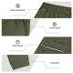 thumbnail image 4 of Ceisia Men's Quick Dry Fitness Shorts, Elastic Waist Breathable Gift for Running & Sports Activities, 4 of 8