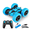Blue, variant on Q176 RC Stunt Car with Cool Lights 4WD Off-Road Vehicle 2.4Ghz Double Sided Remote Control Cars Gift Toy for Kids