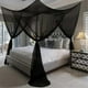 thumbnail image 2 of Mosquito Net, Palace Four Door Queen Size Double Bed, Home Single Bed Insect Proof Square Elegant Canopy Mosquito Net B, 2 of 5
