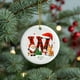 thumbnail image 5 of Adornos navideños con letras del alfabeto | 26 colgantes decorativos | Decoración navideña personalizada para hacer tú mismo, 5 of 6