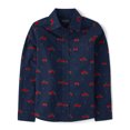 thumbnail image 2 of The Children's Place Boys Long Sleeve Truck Print Button Up Shirt, Sizes XS-XXL, 2 of 4