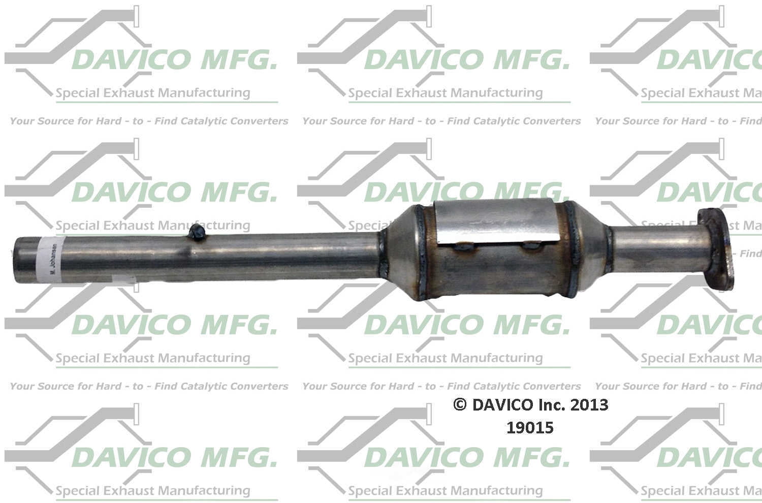 Davico Mfg 49015 Dealer Alternative Direct-Fit Catalytic Converter