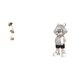 thumbnail image 1 of Escultura Nórdica Abstracta De Hoja De Metal Con Figura De Astronauta, Adorno Creativo De Mesa Para Decoración Moderna De Hogar, Fiesta, Chimenea Y Estante., 1 of 8