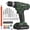 Green, variant on 20V Cordless Drill Set with Lithium-Ion Battery and Charger, Electric Power Drill/Driver Kit, 3/8" Keyless Chuck, 22 Torque Settings, Includes 60pcs Drill Bits and Sockets for Home DIY Projects