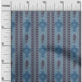 thumbnail image 1 of oneOone Georgette Viscose Fabric Swirl & Paisley Ikat Print Fabric By Yard 42 Inch Wide, 1 of 4