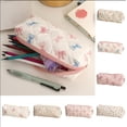 thumbnail image 6 of AFACUHX 3PC Pencil Pouch Cute Bow Design with Zipper Large Capacity Pencil Bag Pencil Case Soft Lightweight Travel Makeup Pouch Organizer, 6 of 8