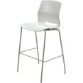 thumbnail image 2 of Home Square 30" Plastic Bar Stool in Light Gray - Set of 2, 2 of 2