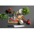 thumbnail image 3 of Carolines Treasures DAC2740LCB 0.2 x 15 x 12 in. Schnauzer Cozy Christmas Glass Cutting Board, Large, 3 of 5