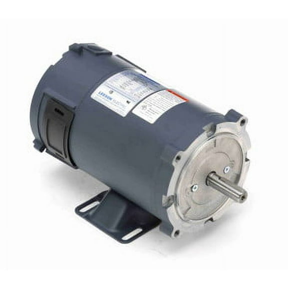 1/2 hp 1800 RPM 56C Frame 12 Volts DC TENV Leeson Electric Motor # 108047