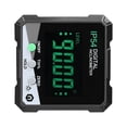 thumbnail image 5 of IP54 Inclinomètre Numérique Portable 4X90° Rétroéclairage LCD Compteur de Pente Angle Numérique (Vert), 5 of 5