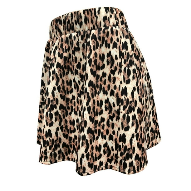 Falda informal de moda de cintura alta con punto ondulado de verano para mujer Wmkox8yi FGJ706