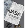 thumbnail image 3 of NASA Nasa United States 1958 Women T-Shirt, Female Small, 3 of 4