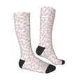 thumbnail image 3 of Daiia Sports Socks Floral Printed Novelty Crew Socks for Men Women Knee High Socks Cotton Socks Soft & Breathable Support Unisex Socks, 3 of 9