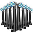 thumbnail image 1 of wonima02 8PCS IO Replacement Heads Compatible with Oral B IO 2/3/4/5/6/7/8/9/10/Deep Clean Series Electric Toothbrush, Brush Heads Compatible with Oral B IO for Teeth Cleaning (Black), 1 of 1
