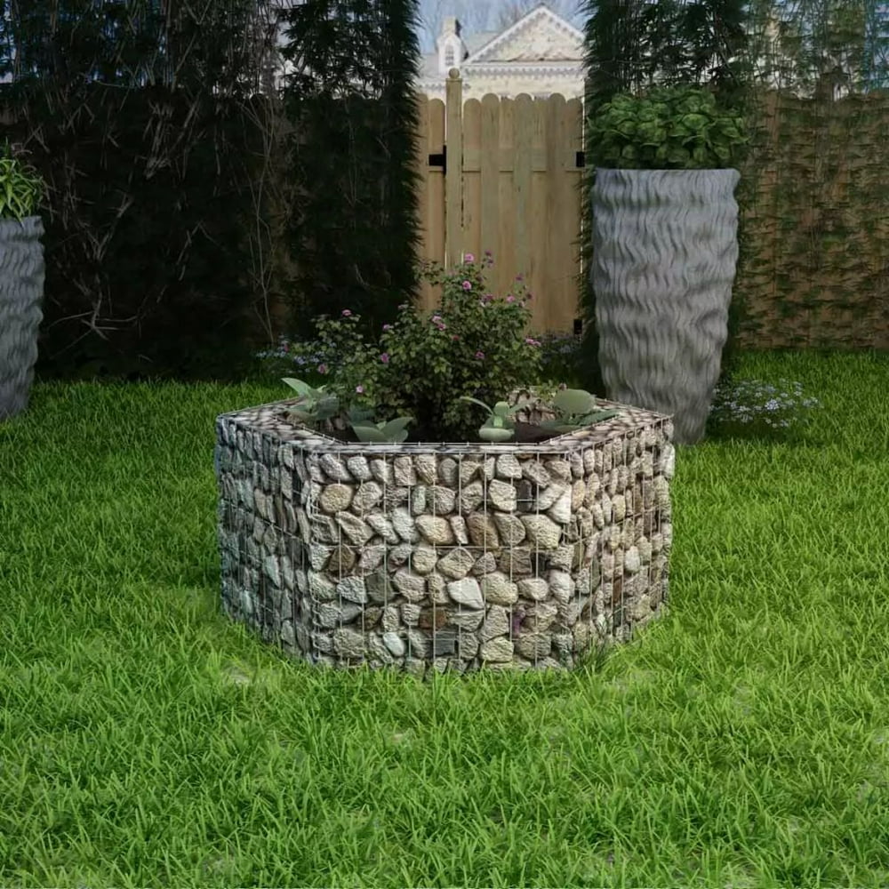 Hexagonal Gabion Planter 39.4"x35.4"x19.7"