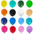 thumbnail image 2 of Globo de látex mate, decoración de feliz cumpleaños, fiesta de Navidad, boda, regalo de bebé, decoración de Navidad, 10/20/30 piezas, 5/10/12 pulgadas, 2 of 7