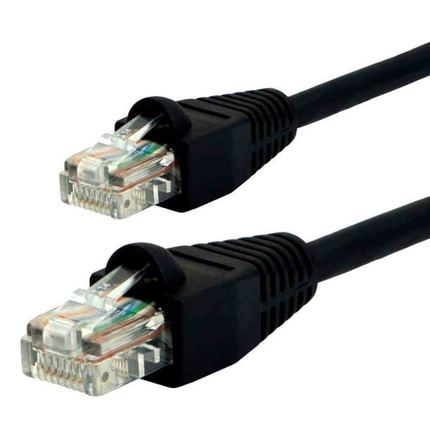 Cable de Red Ethernet 20 metros Bianbir Categoría CAT 6 800 mbps Rj45 Negro