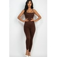 thumbnail image 5 of Open Back Bodycon Jumpsuit with Crossed Straps, 5 of 11