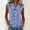 #0367-Blue, variant on Neewe Women’s Summer Sleeveless Button Down Shirt Leisure Collared Blouses with Plaid Casual Basic Tank Tops