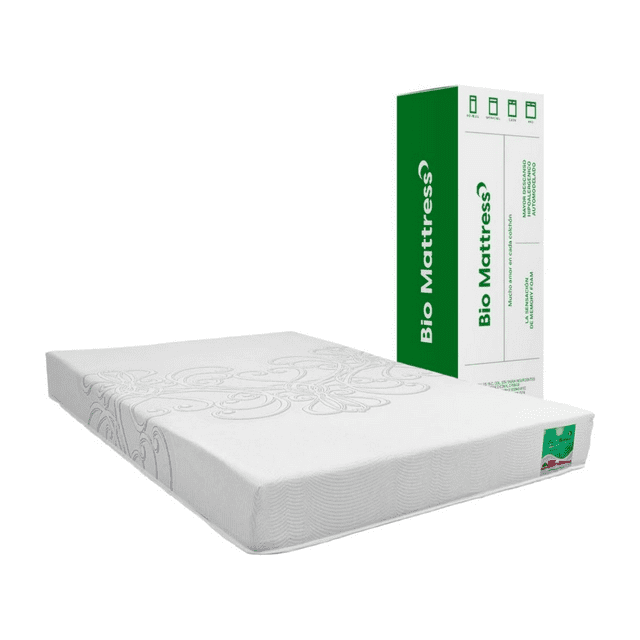 Colchón King Size en Caja Bio Mattress de Memory Foam Modelo Royale
