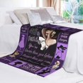 thumbnail image 4 of Mubpean 40th Birthday Gifts Women Blanket - 40th Birthday Gift Ideas - 40 Year Old Birthday Gifts for Women - 40 Birthday Gifts for Women, Gifts for Women Turning 40, 40th Party Decor Blankets 60"x50", 4 of 9