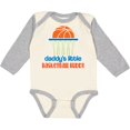 thumbnail image 3 of Inktastic Daddys Little Basketball Buddy Boys Long Sleeve Baby Bodysuit, 3 of 5