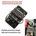 thumbnail image 2 of Interruptor de circuito de reinicio manual Zulema Interruptor de 150a Impermeable para auto Marino, 2 of 8