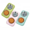 thumbnail image 6 of Wisremt Dog Bowls Stainless Steel Dog Bowl With No Spill Dog Food Bowl Non-Slip Mat Feeder Bowls Pet Bowl For Small Medium Dogs Cats Green, 6 of 6